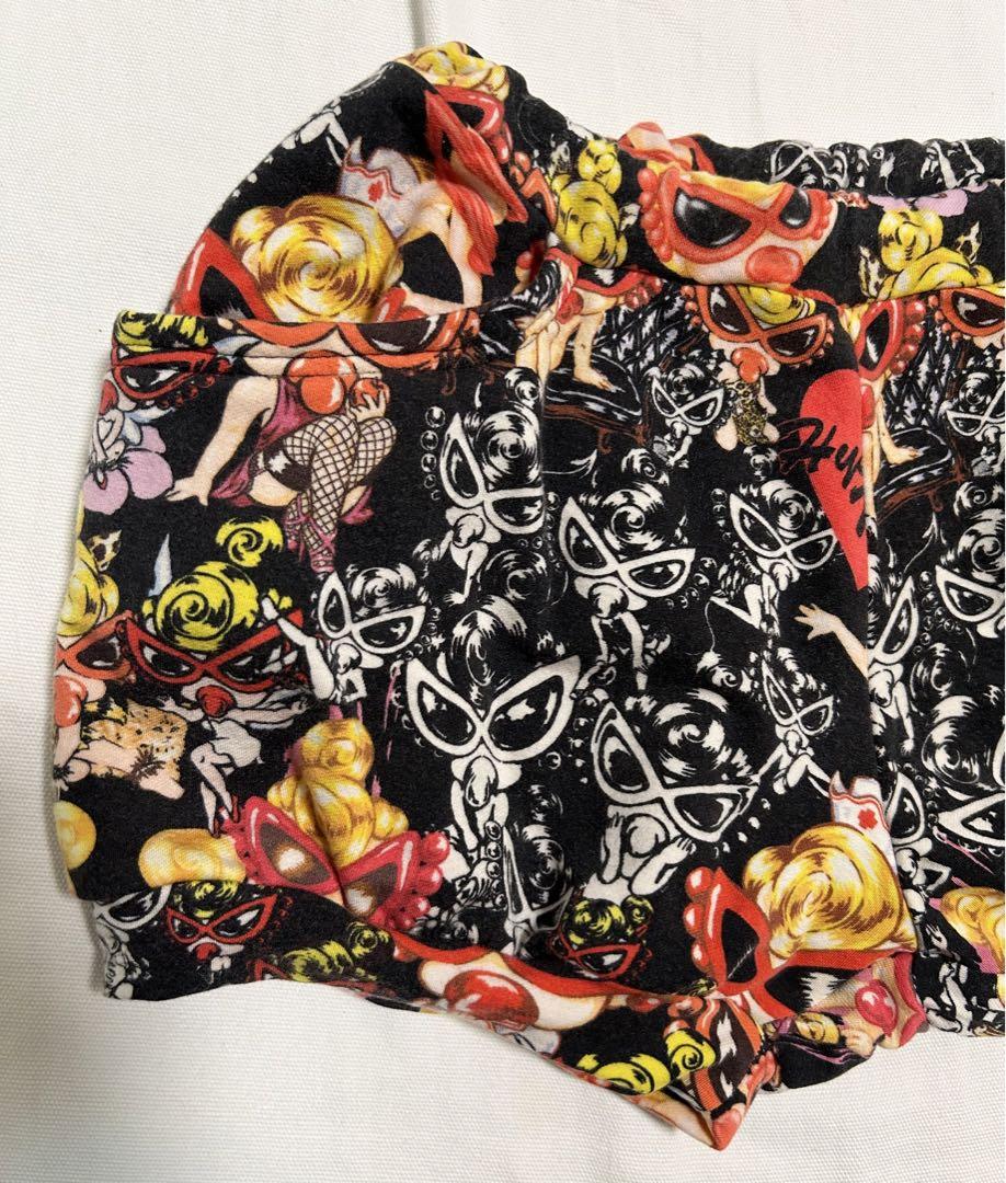 ヒスミニ ミニラ パンツ ヒステリックミニ ヒスミニ 総柄 バルーン ショートパンツ