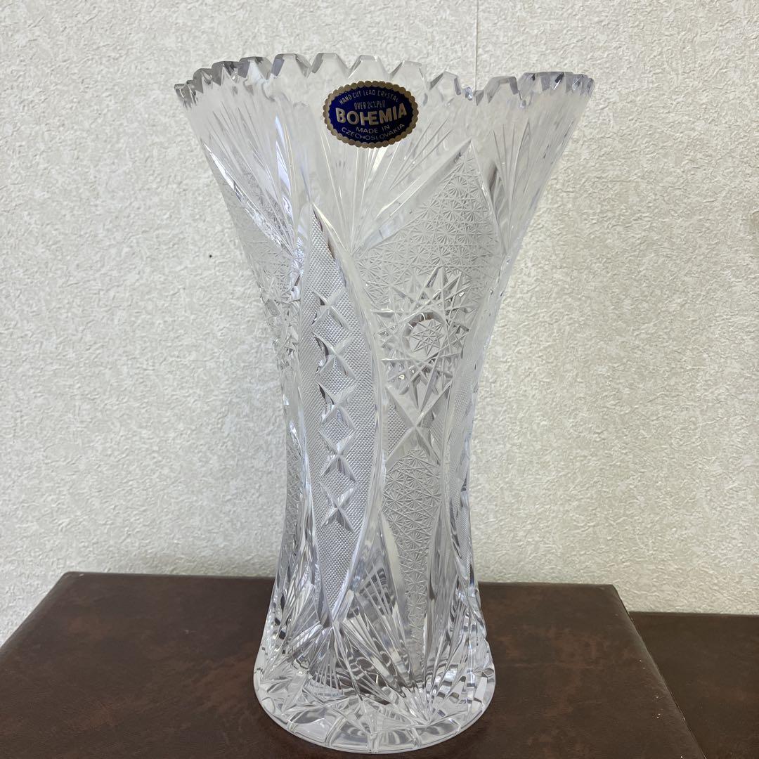 新品　ボヘミアガラス　花瓶　2個セット　まとめ売り花瓶　ボヘミアクリスタル Amazon.co.jp: ボヘミアングラス ミニ花瓶 2個セット : ホーム