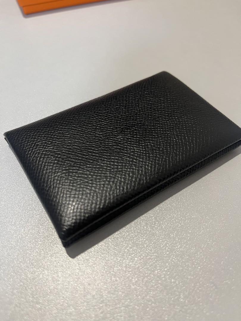 美品　HERMES ガルヴィ　コインケースカードケースエルメス