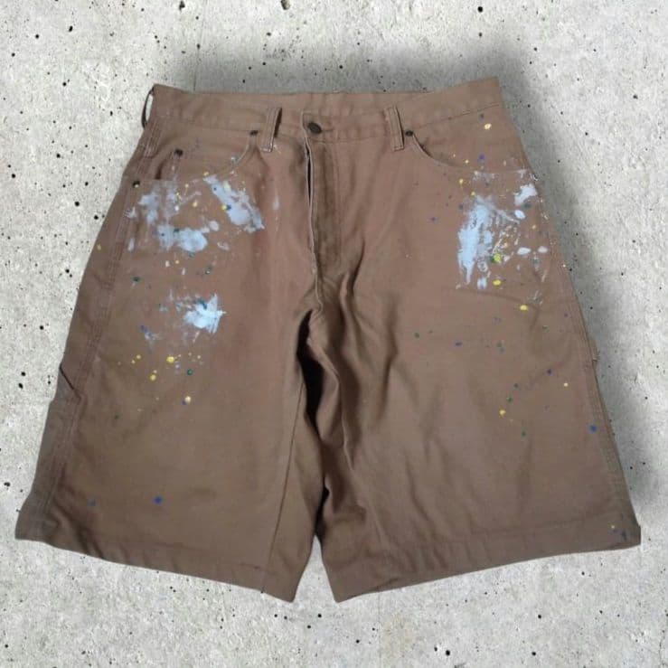 ディッキーズ ペンキ ショートパンツ 日本製