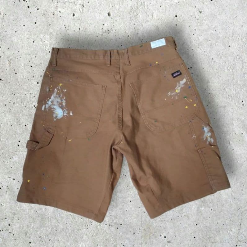 ディッキーズ ペンキ ショートパンツ 日本製