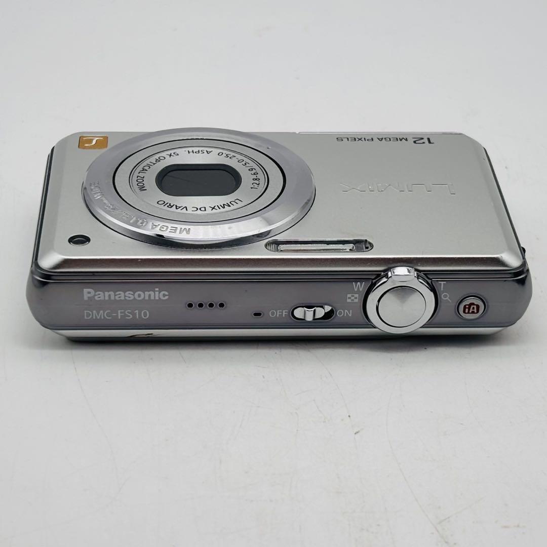 【動作確認済み】Panasonic LUMIX DMC-FS10 デジタルカメラ 動作確認済み】Panasonic LUMIX DMC-FS10 デジカメ