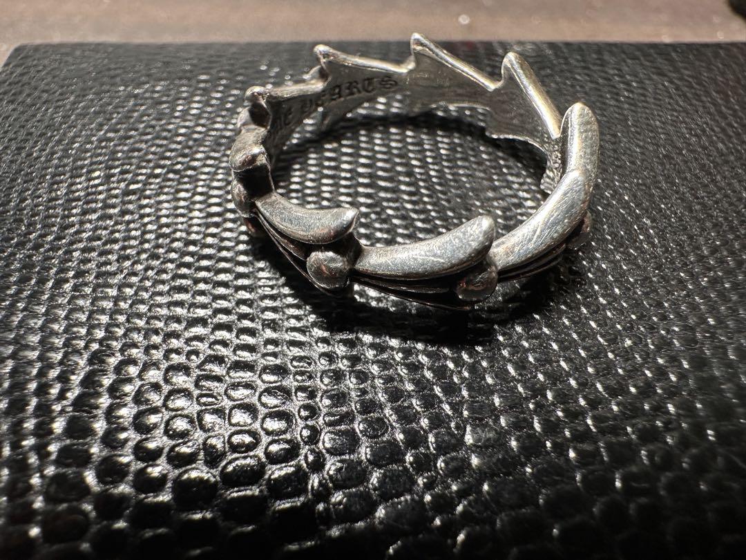 CHROME HEARTS CROSS TAIL RING  20号