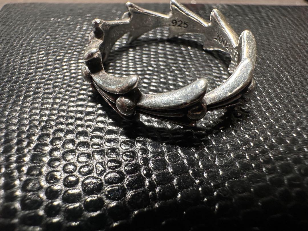 CHROME HEARTS CROSS TAIL RING  20号
