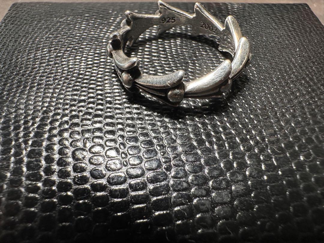 CHROME HEARTS CROSS TAIL RING  20号