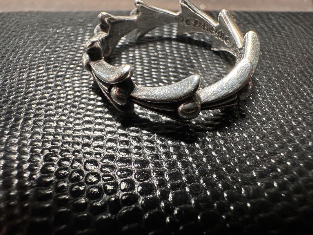 CHROME HEARTS CROSS TAIL RING  20号