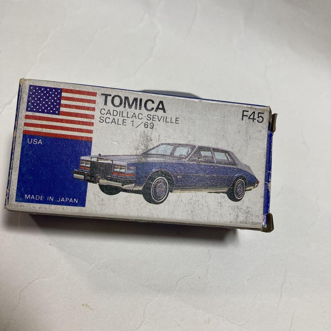 トミカ外国車シリーズキャデラックセビルです。日本製