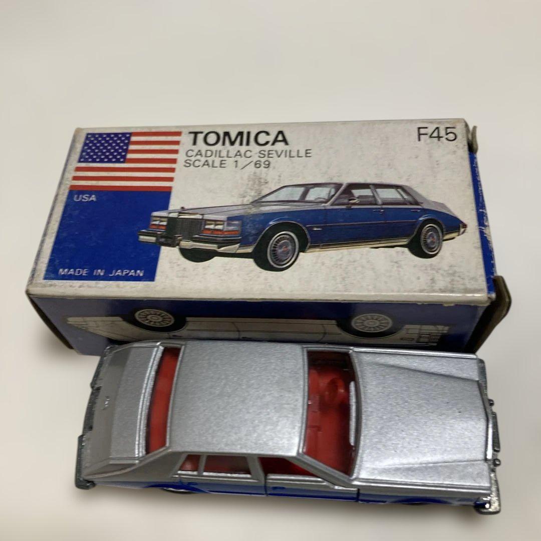 トミカ外国車シリーズキャデラックセビルです。日本製