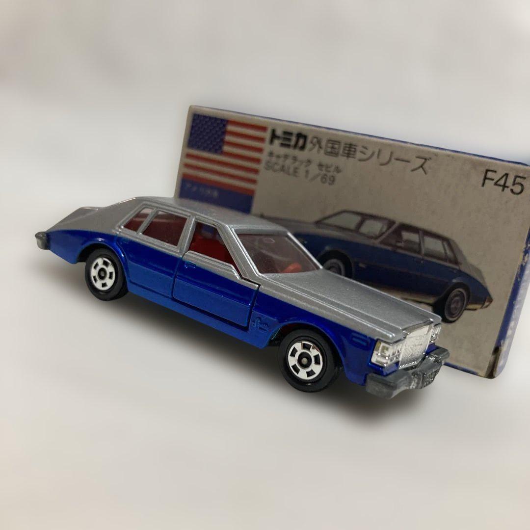 トミカ外国車シリーズキャデラックセビルです。日本製