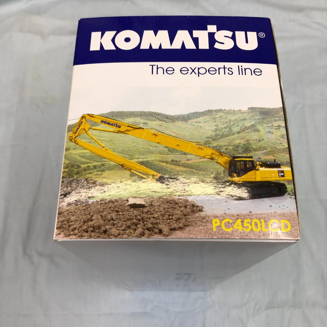 KOMATSU PC450LCD 1/50 油圧ショベル ロングブーム 建設車両
