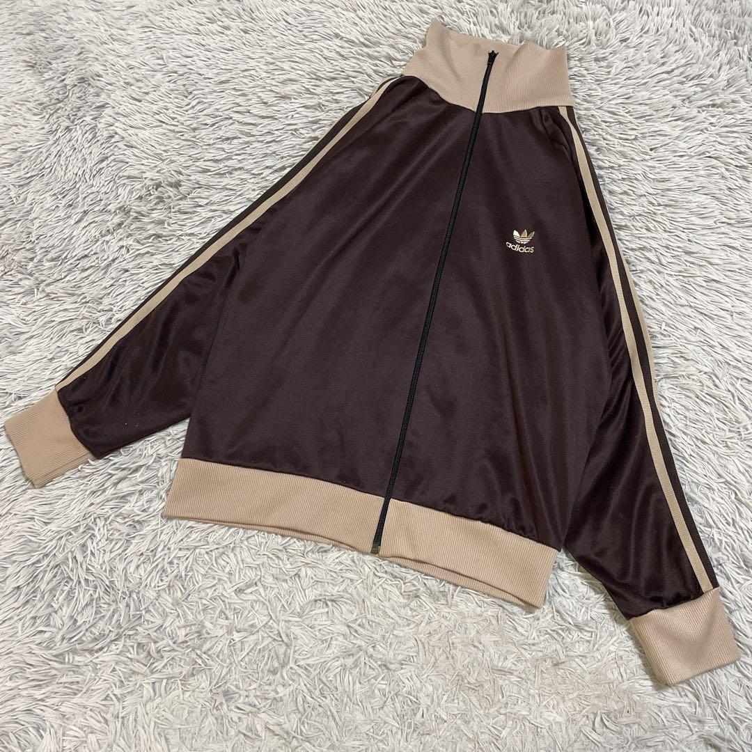 【激レア】adidas トラックジャケット ジャージ 西ドイツ デサント製