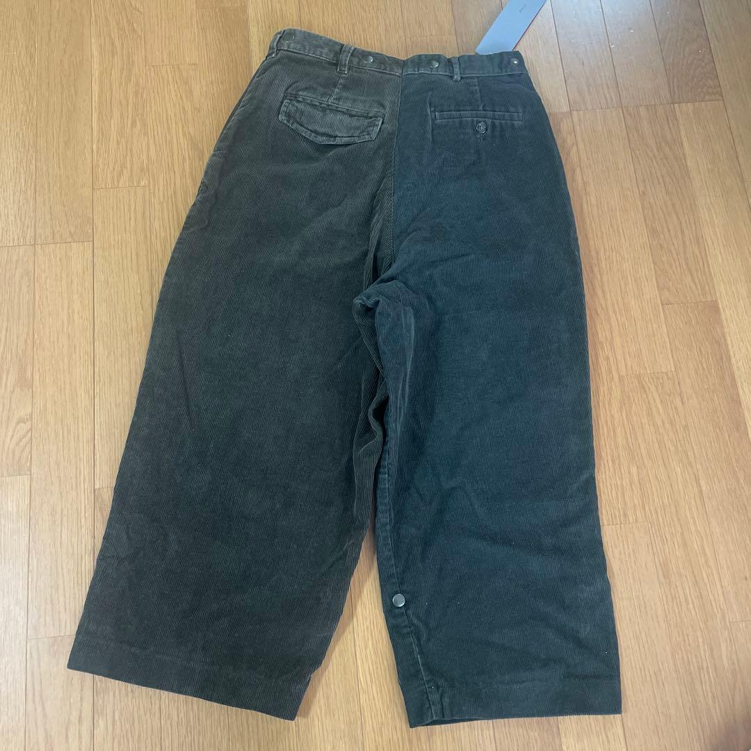 フロントスナップコーデュロイパンツL