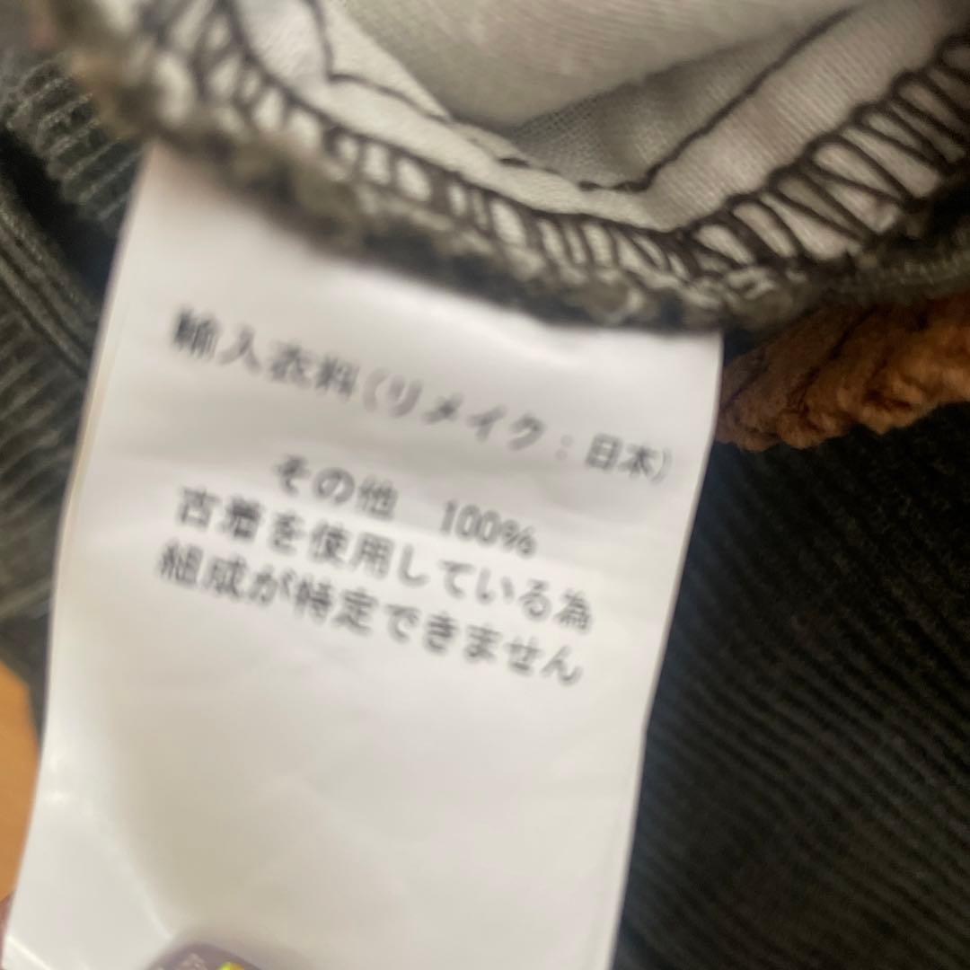 77circa フロントスナップコーデュロイパンツL