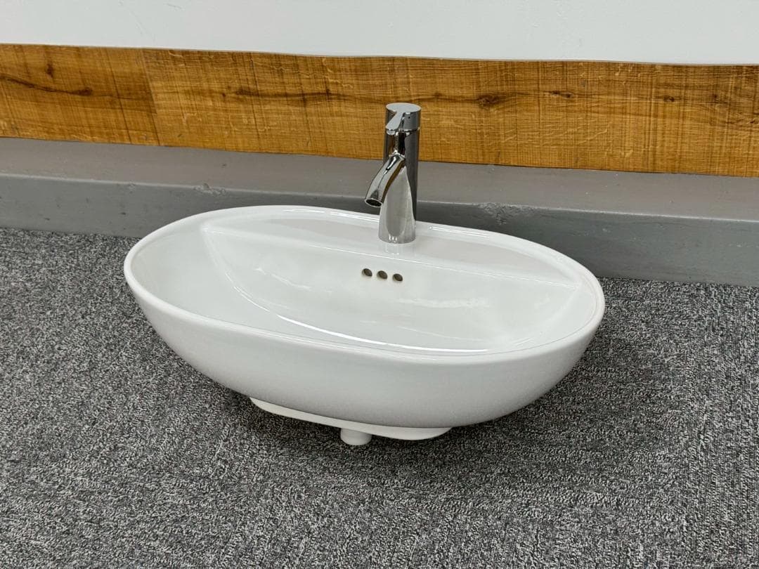 T1380☆展示品☆IKEA　イケア　手洗いシンク　洗面ボウル　小型　ラウンド