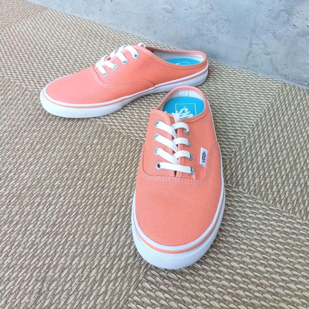 【未使用】VANS オーセンティック ミュール サンダル 23.5cm ピンク