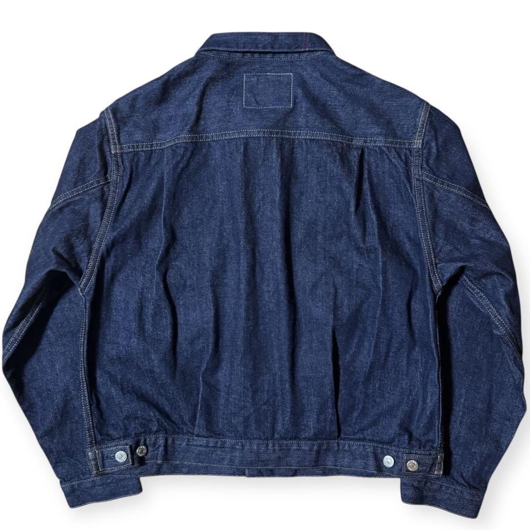 専用　vibeca&co. ANACHRONORM デニムジャケット リジット ANACHRONORM 1st デニムジャケット 12.5oz ワンウォッシュ
