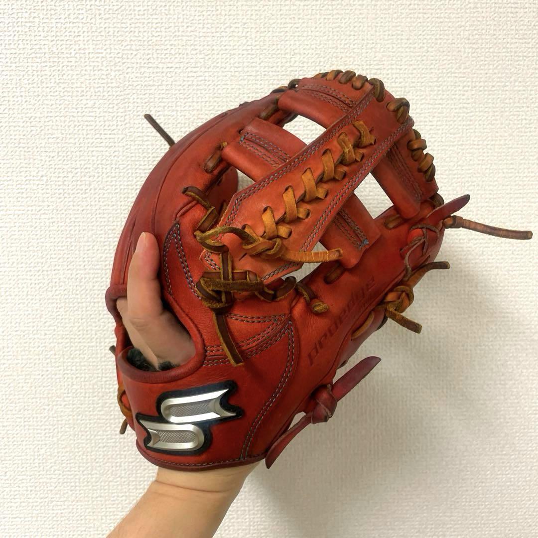 041 SSK プロエッジ 型抜群 即戦力 硬式 内野手用グローブ