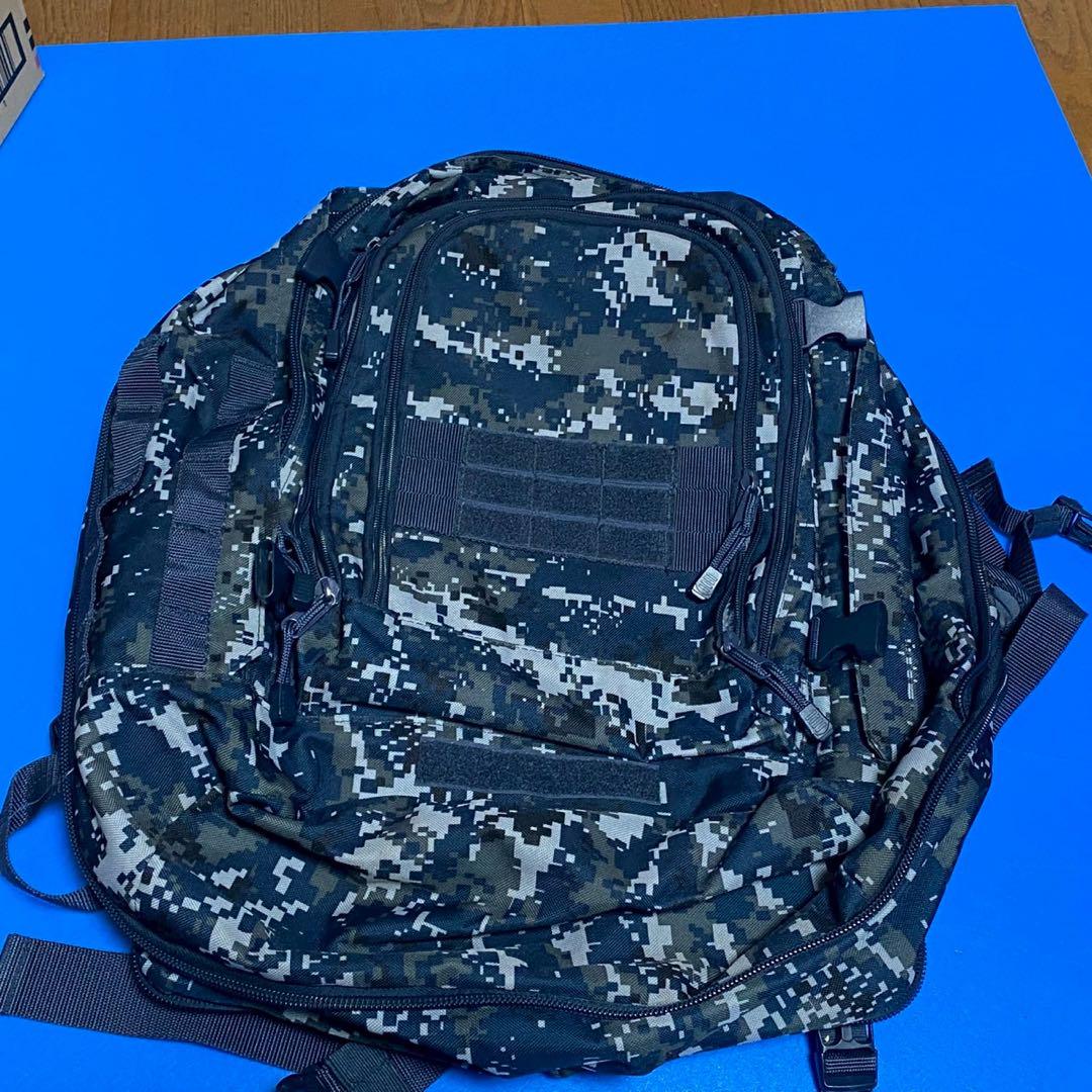 米軍NWU CODE ALPHA バックパック ブルーデジタルカモ USN