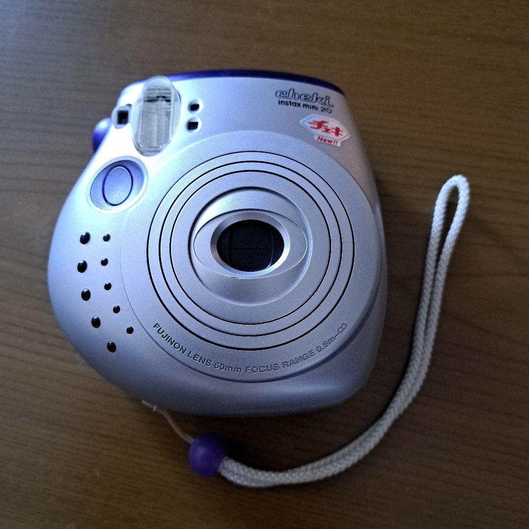 富士フィルム チェキ instax mini 20 パープル ジャンク品