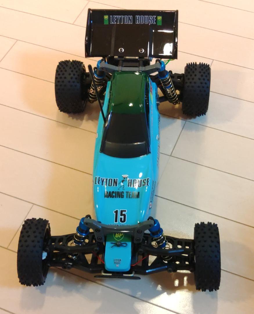 【美品・走行2回】タミヤ DT-03 OPパーツ付き LEYTON HOUSE