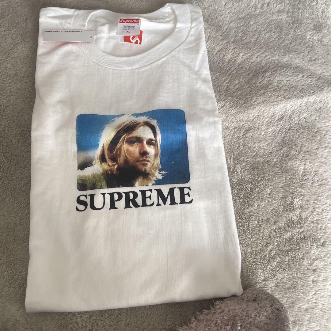 シュプリーム★カートコバーンＴシャツ★Kurt Cobain Tee グランジ VAPORIZE BEAR Print Tシャツ カート・コバーン ベア