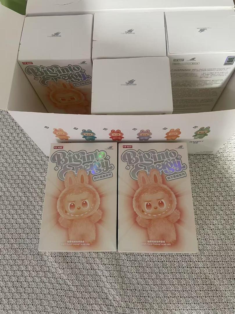 未開封LABUBU THE MONSTERS Big into Energy2個ぬいぐるみ