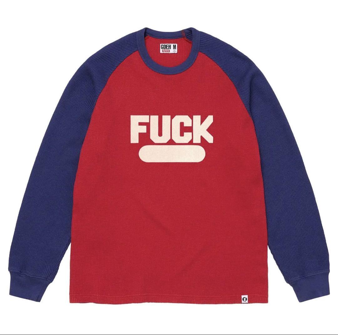 Supreme GOODENOUGH Thermal レッド/ネイビー