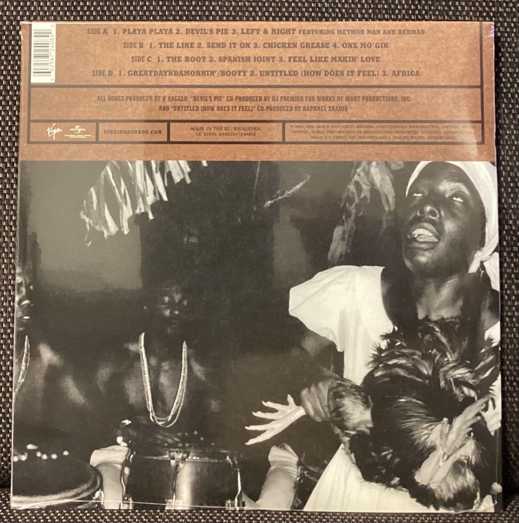 新品 D'ANGELO Voodoo レコード 180g重量盤 2LP