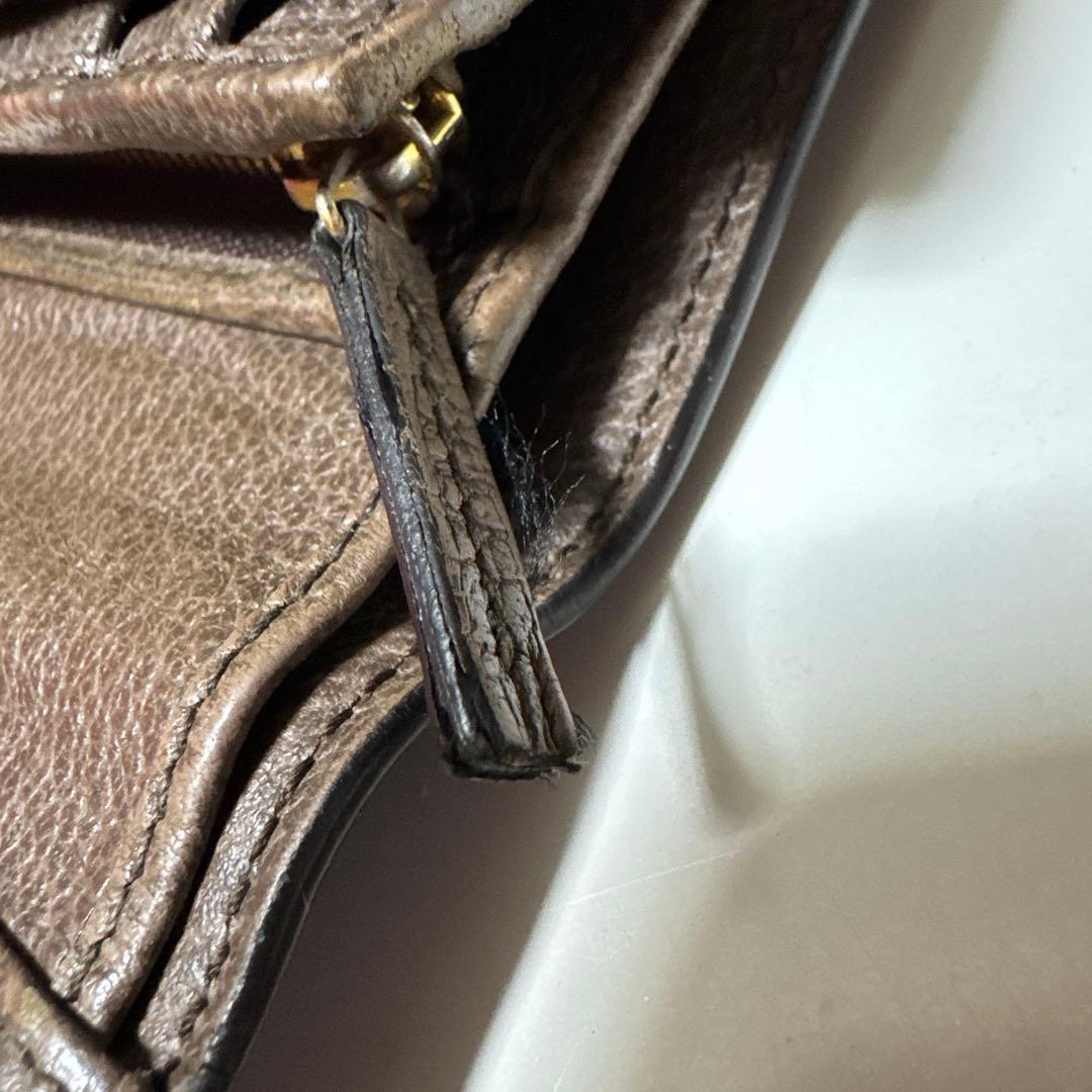 GUCCI GGキャンバス 二つ折り財布