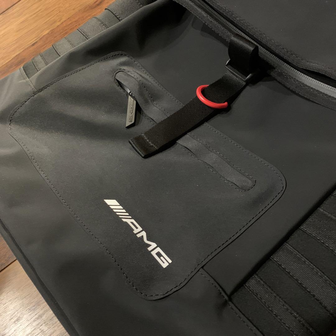 未使用級　メルセデスベンツ AMG ロールトップリュックサック　ブラック　黒 未使用級 メルセデスベンツ AMG ロールトップリュックサック