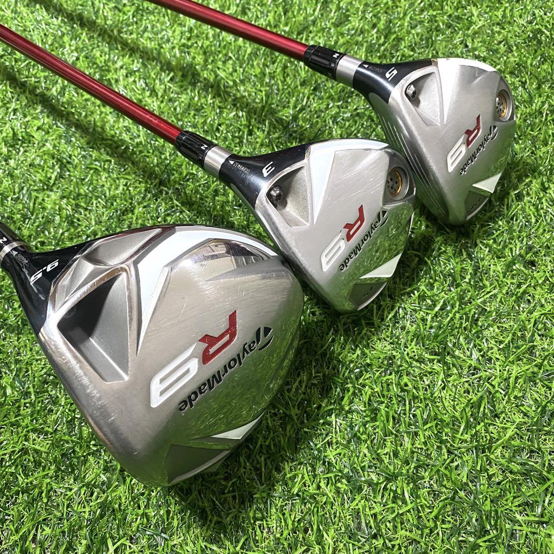 TaylorMade - テーラーメイド R9 ゴルフセット 12本 右 クラブセット メンズ テーラーメイド R9 プロギア 12本 ゴルフセット 右 クラブ