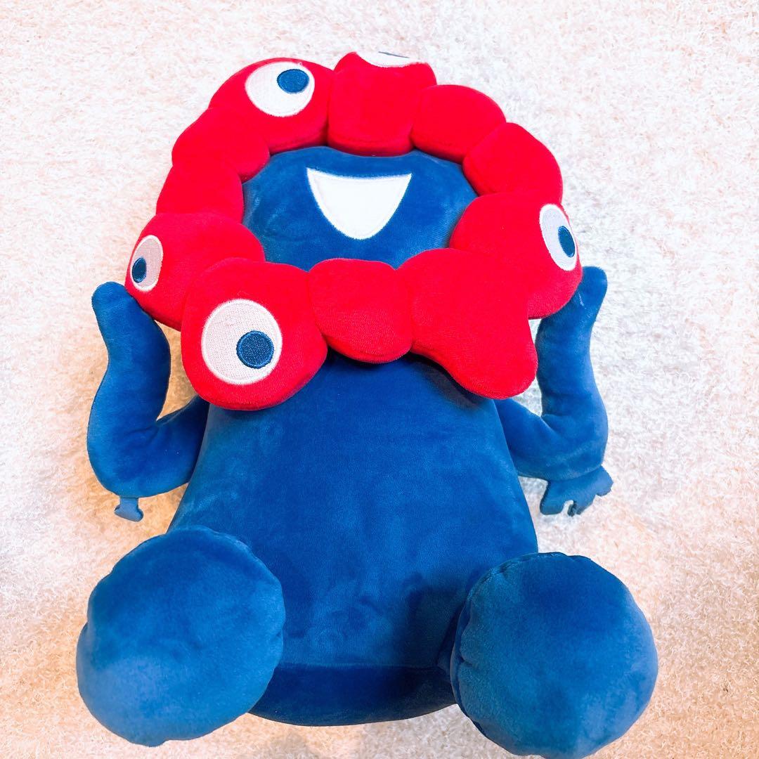 万博 ミャクミャク もちもちぬいぐるみ M目立った傷や汚れなし