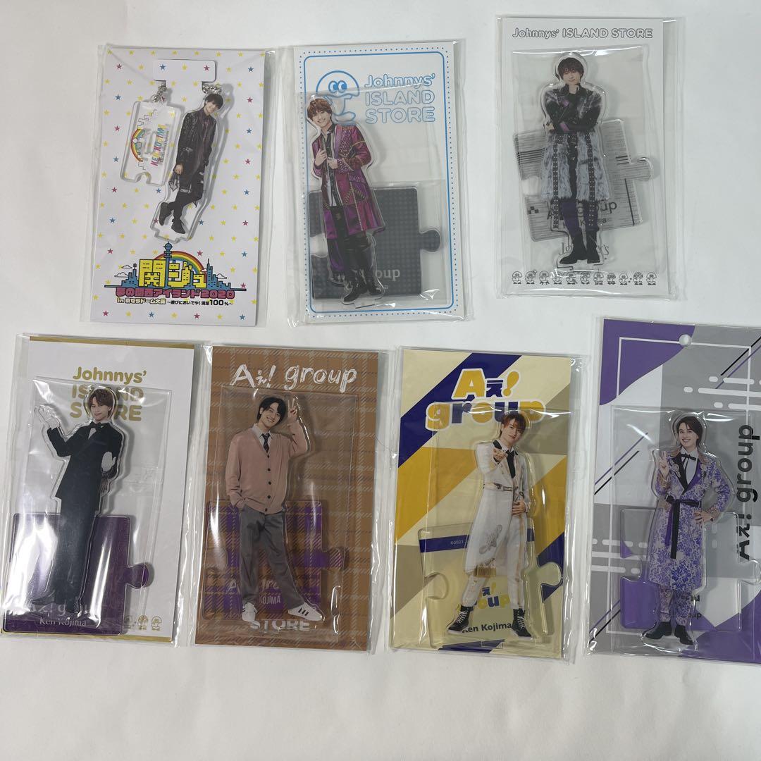 小島健　アクリルスタンド　新品未開封　7体セット
