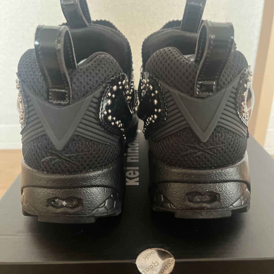 靴 Reebok noir kei ninomiya pump fury 27