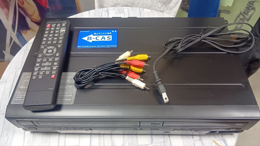 DXアンテナ 地デジチューナ内蔵VHS一体型DVDレコーダー DXR170V DXアンテナ 地デジチューナ内蔵VHS一体型DVDレコーダー DXR170V