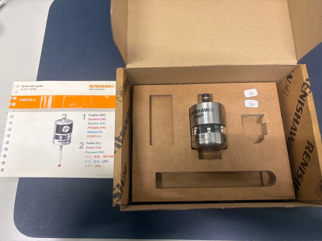 RENISHAW OMP-40-2測定プローブやや傷や汚れあり