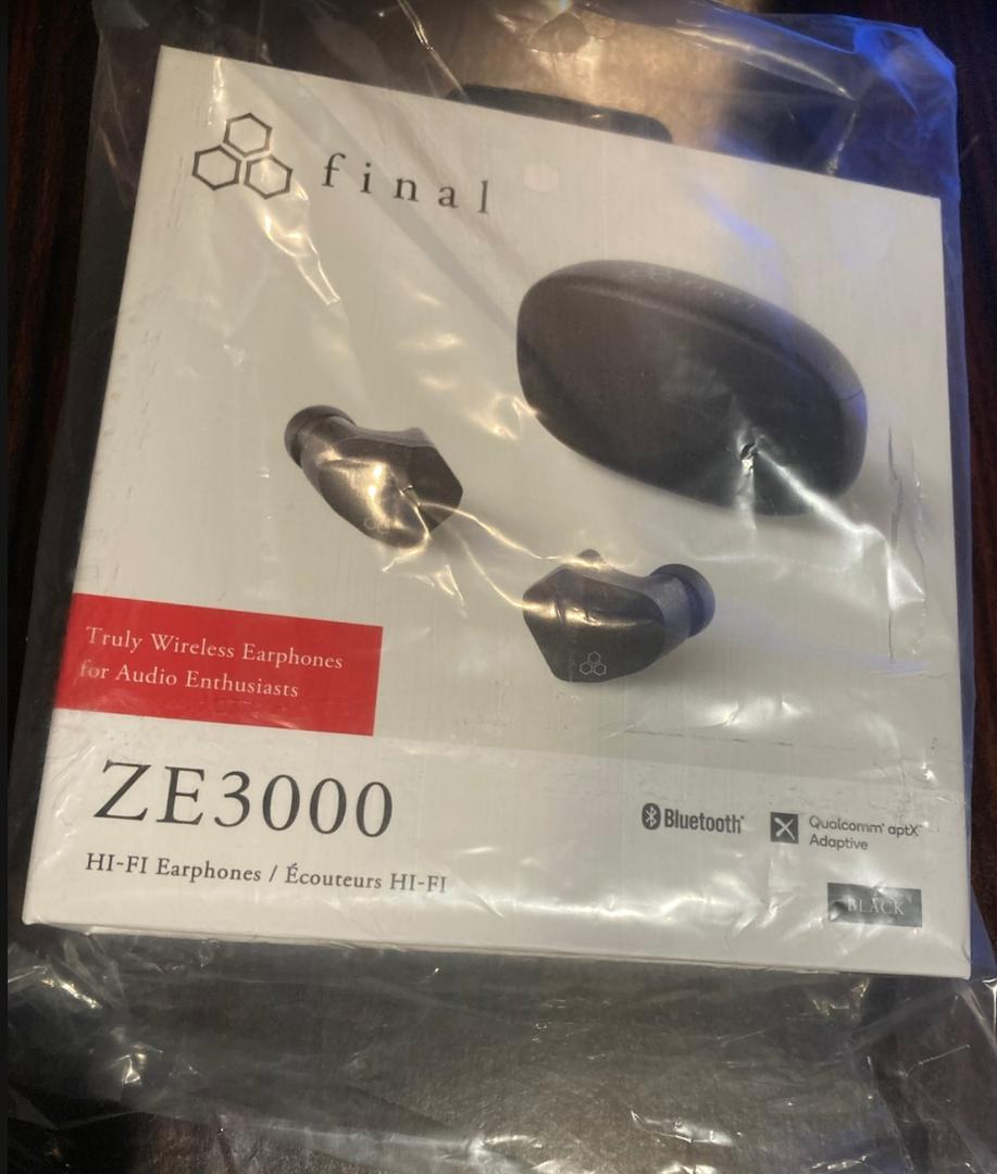 final ZE3000 新品未開封品 final ZE3000 新品未開封品