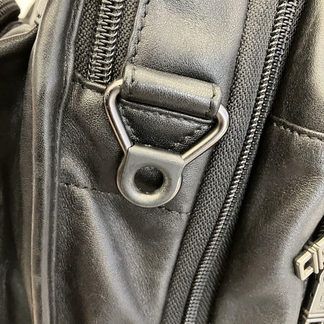 美品✨ TUMI トゥミ2way レザーブリーフケース ビジネスバッグ ブラック
