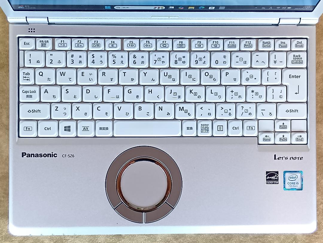 Windowsノート本体 Panasonic Let's note CF-SZ6 Core i5