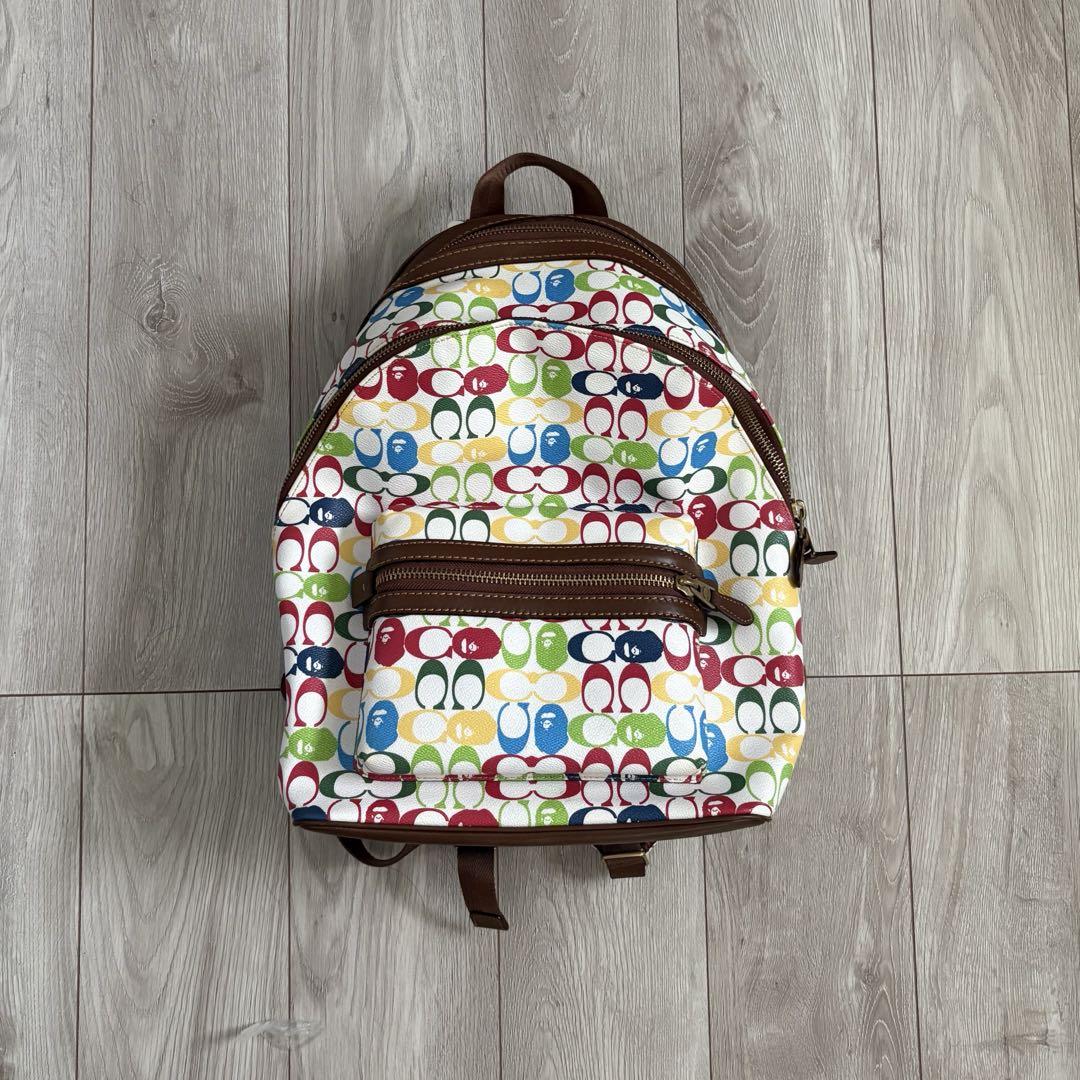 COACH® | Bape X Coach Academy Backpack 23 In Signature