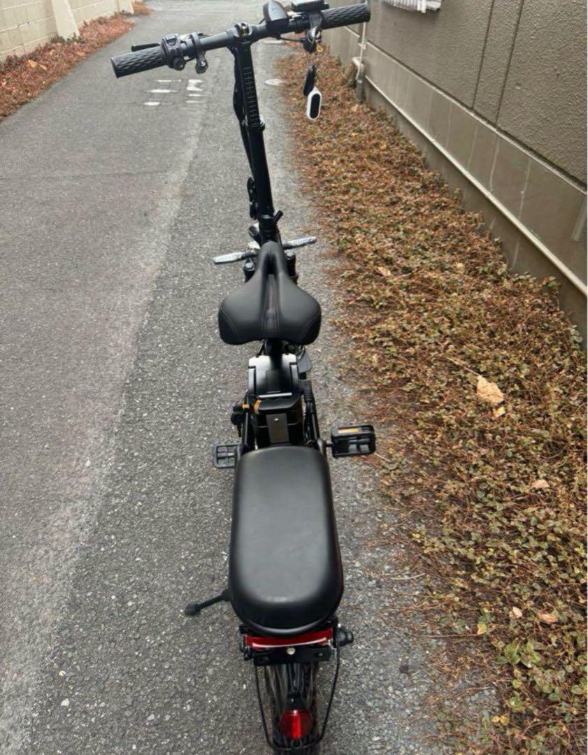 2025最新　フル電動　モペット 折り畳み可EBIKE 400W48V10ah