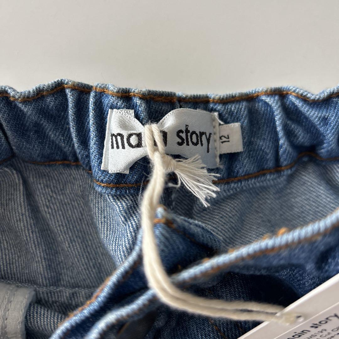 main story デニム ショートパンツ 12y