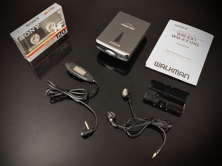 大きな割引 カセットウォークマン 「整備済み、完動美品」 WM-EX1 SONY