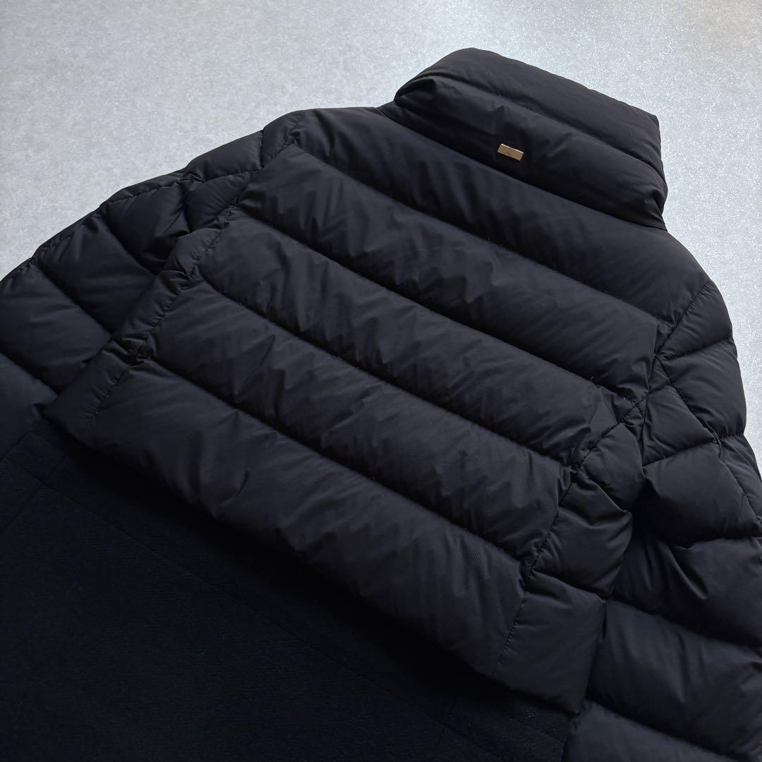 極美品★HERNO｜定価20万 エストネーション 別注 異素材切替 ダウンコート