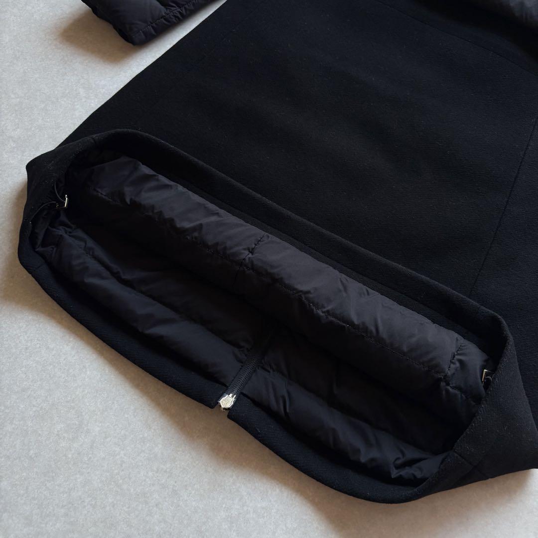 極美品★HERNO｜定価20万 エストネーション 別注 異素材切替 ダウンコート