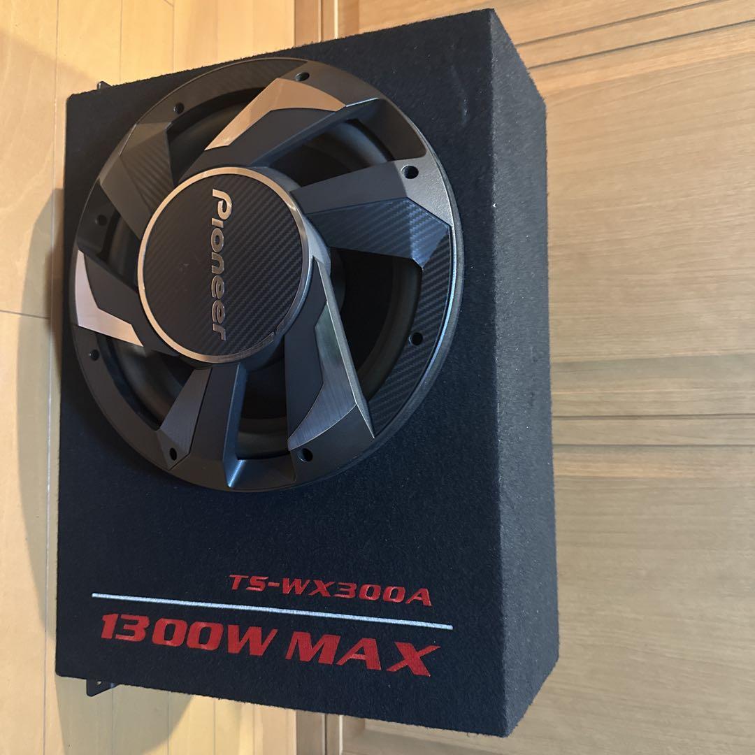 TS-WX300A 280Wアンプ＆30cmウーハー搭載パワードサブウーファー