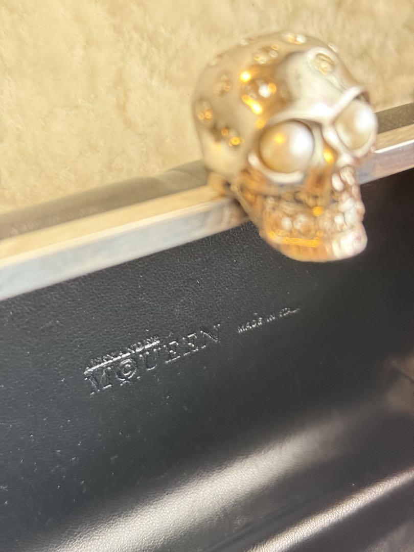 alexander McQUEEN ユニオンジャック スカル クラッチバッグ