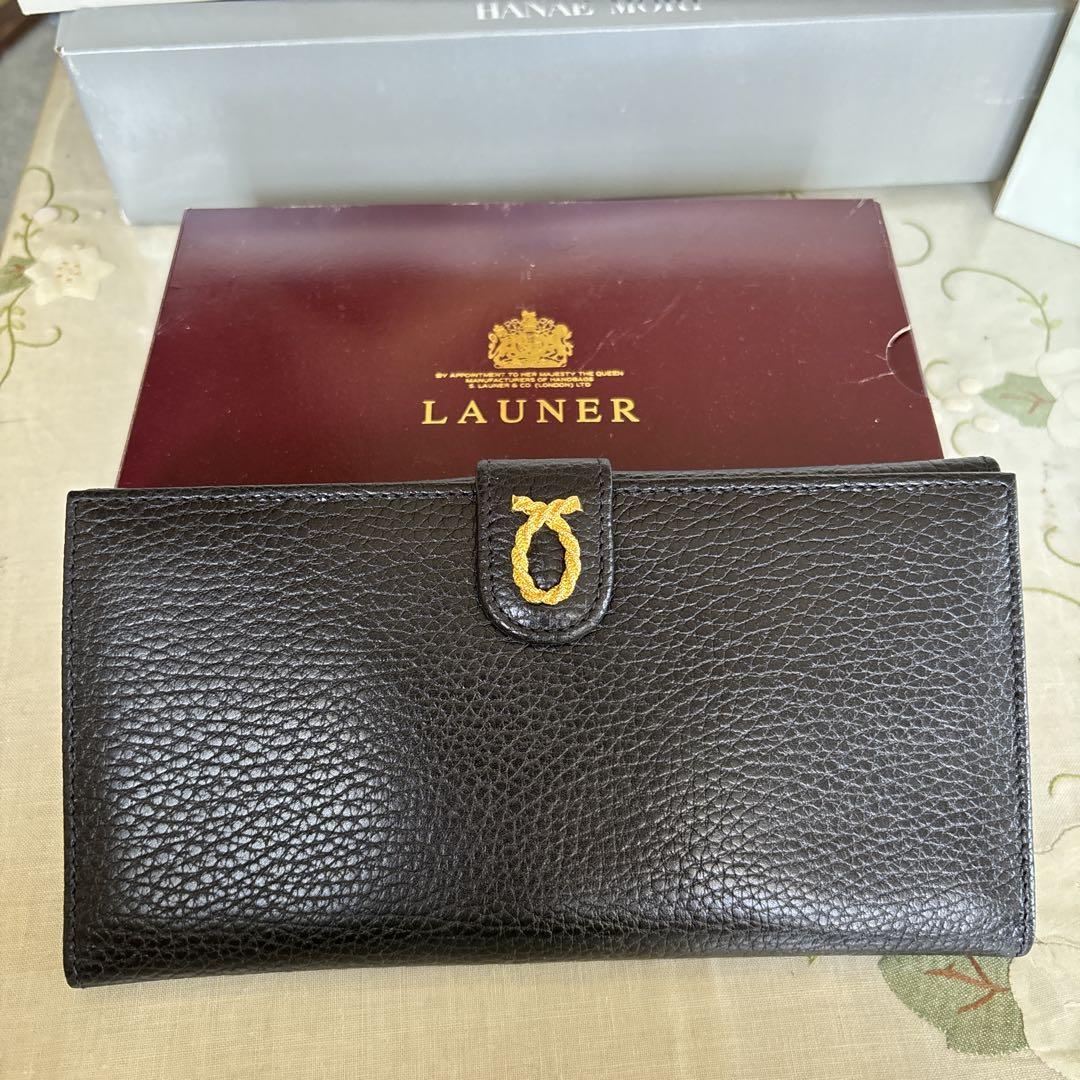 LAUNER ブラック 長財布