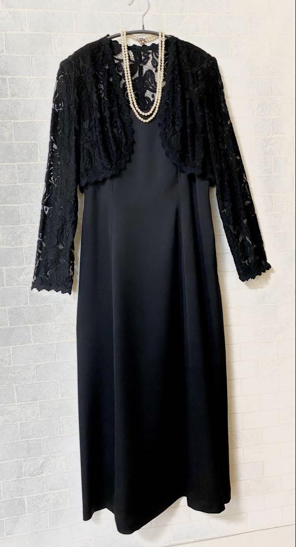 ☆★美品★高級フォーマルロングドレス・アンサンブル★☆