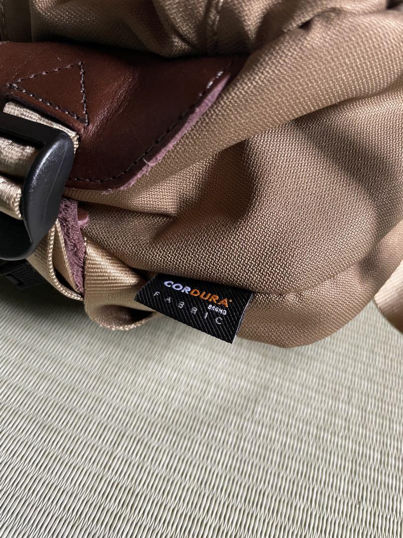 AS2OV アッソブ　CORDURA DOBBY WAISTBAG KHAKI